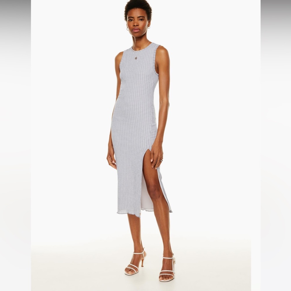 Aritzia Wilfred Verona Dress Hayward Vin Gris/Ardse
